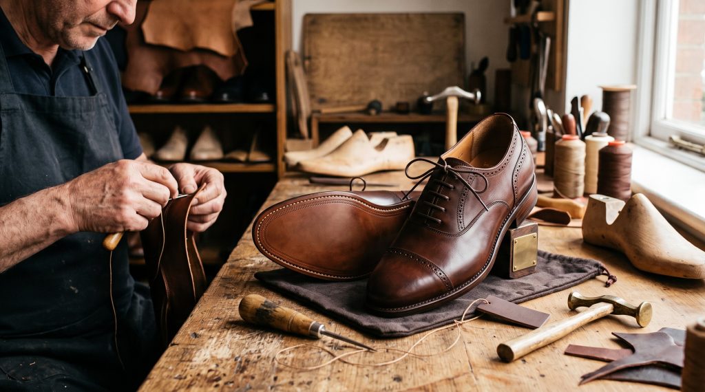Hand made shoes
